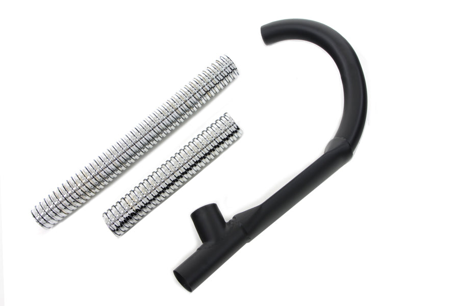V-Twin 30-0640 45-inch side valve exhaust header set with flex cover
