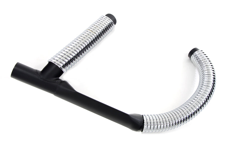 V-Twin 45-inch exhaust header set with flex cover for side valve engines