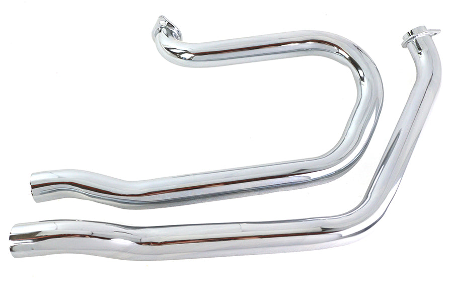 V-Twin 30-0645 Alphabet FX-FXE Exhaust Header Set Chrome