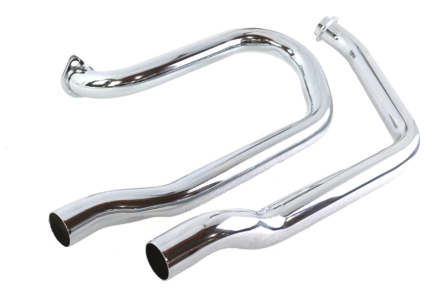 V-Twin 30-0645 Alphabet FX-FXE Exhaust Header Set Chrome