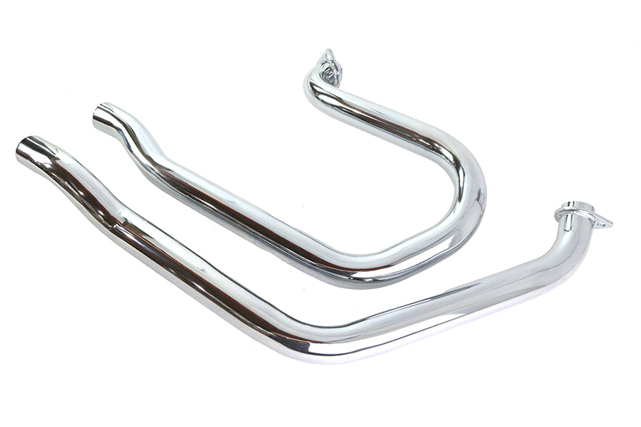 V-Twin 30-0645 Alphabet FX-FXE Exhaust Header Set Chrome