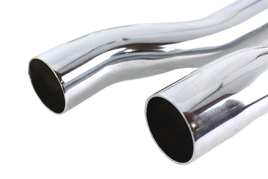 V-Twin 30-0645 Alphabet FX-FXE Exhaust Header Set Chrome