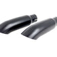 V-Twin Black Mini Exhaust Tip Set 30-0673 for motorcycle exhaust systems
