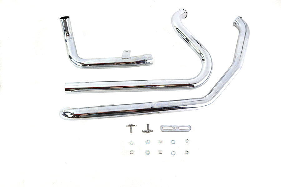 V-Twin 9948 crossover exhaust header pipes for 2010–2016 Harley-Davidson FLT motorcycles
