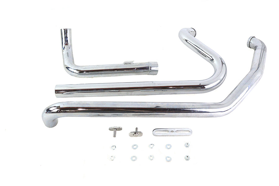 V-Twin 9948 crossover exhaust header pipes for 2010–2016 Harley-Davidson FLT motorcycles