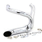Wyatt Gatling Chrome 2-into-1 exhaust pipe header kit, model 30-0772