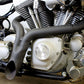 Wyatt Gatling 2292 black exhaust pipe header for 2000–2006 Harley-Davidson FXST