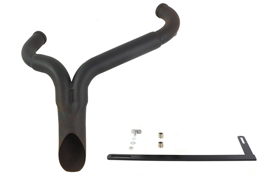 Wyatt Gatling 2294 Y exhaust pipe header in black, SKU 30-0779
