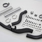 V-Twin Black Replica Panhead Exhaust Header Kit 30-0802, motorcycle exhaust pipes and headers