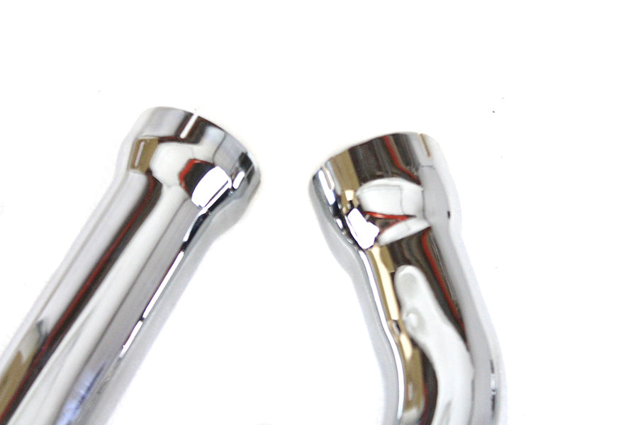 V-Twin Panhead exhaust header kit in chrome finish, model 30-0806
