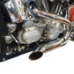 Wyatt Gatling chrome 2-into-1 exhaust pipe header kit for 1953 motorcycle models