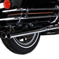 V-Twin 2-1/8-inch double barrel muffler set for motorcycle exhaust, model 30-0847