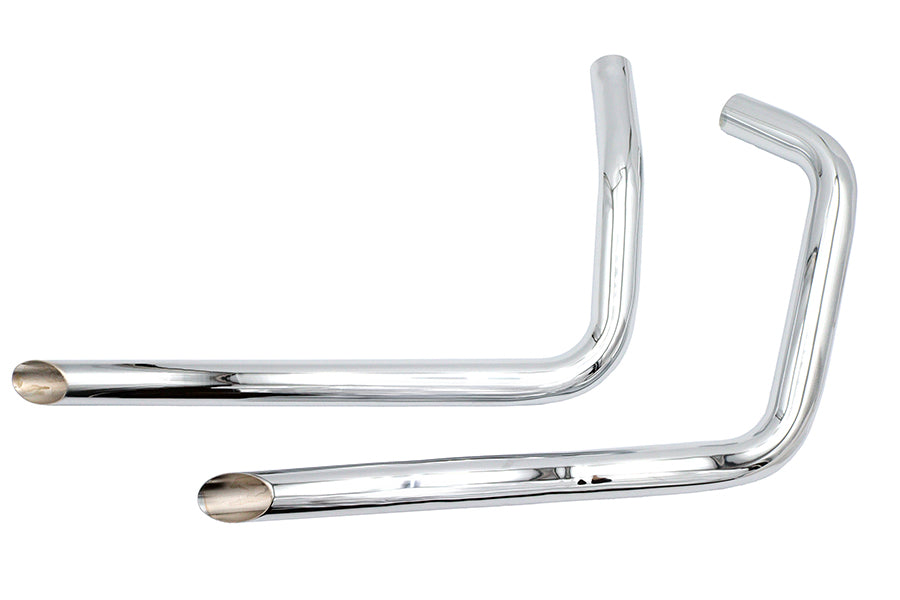 Paughco 728 Side Valve W/G Exhaust Drag Pipe Set