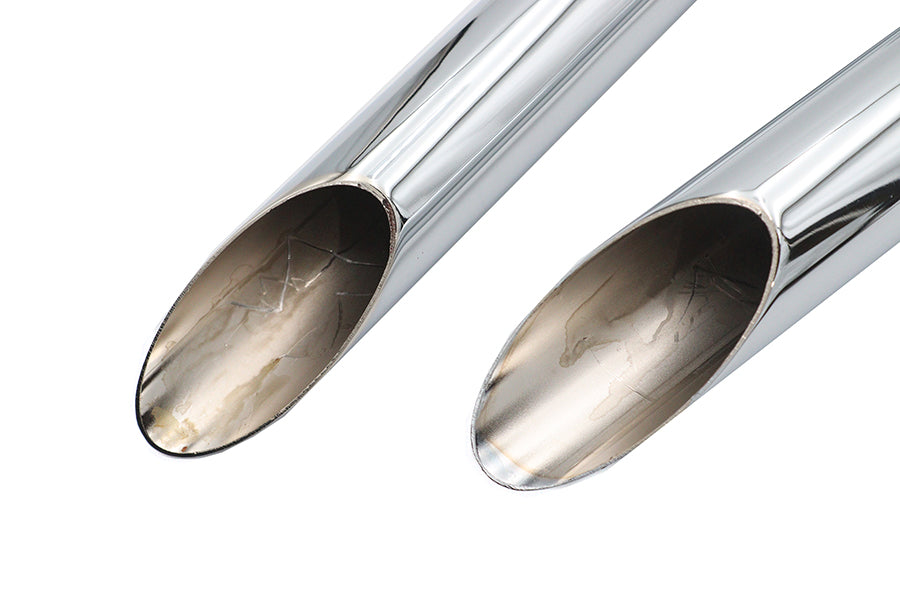 Paughco 728 Side Valve W/G Exhaust Drag Pipe Set