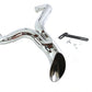 Wyatt Gatling 1945 FXD Ground Pounder chrome exhaust system twin pipes