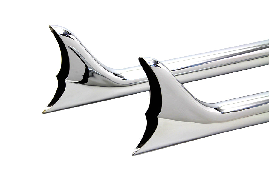 Wyatt Gatling 30-inch straight fishtail exhaust extension set, model 30-0893