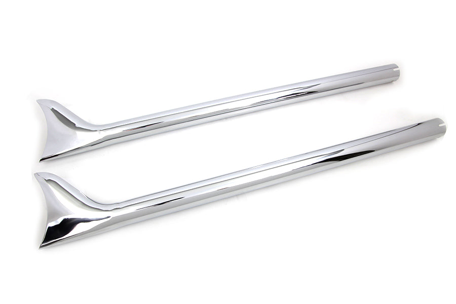 Wyatt Gatling 30-0950 36-Inch Straight Fishtail Extension Set, Chrome