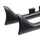 V-Twin 30-0973 M8 33-Inch Straight Fishtail Exhaust Extension Set, Black
