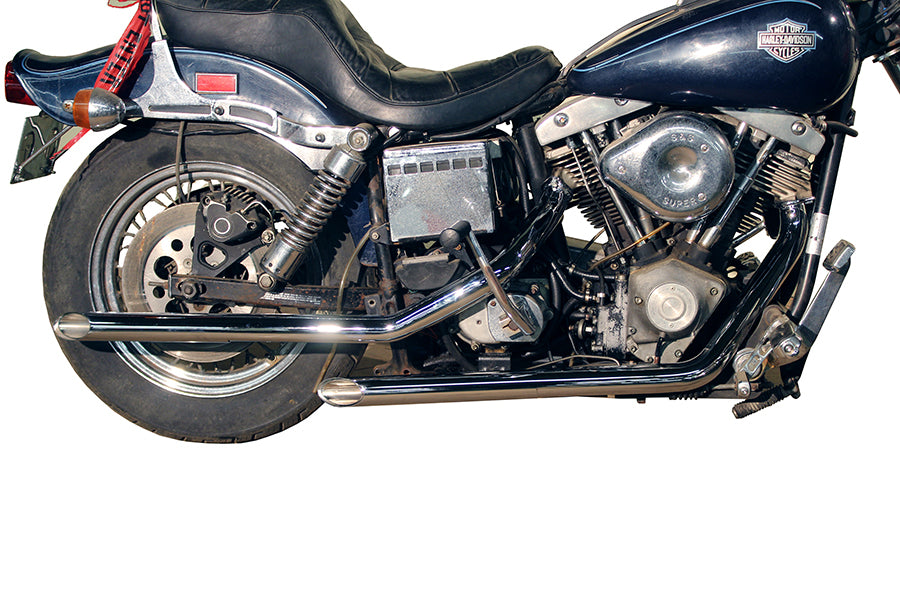 MCM 9720 Illusion Drag Pipe Set Chrome