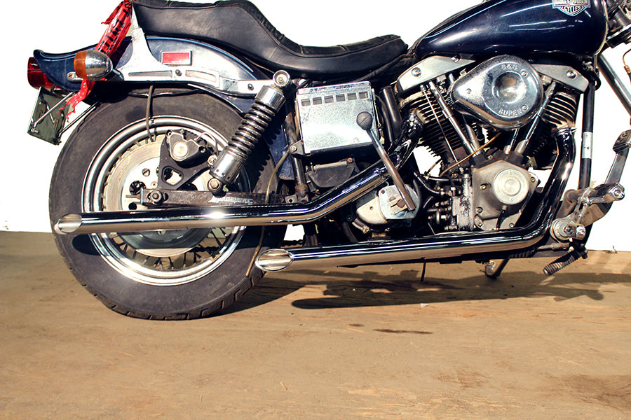 MCM 9720 Illusion Drag Pipe Set Chrome