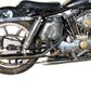 MCM Illusion Drag Pipe Set Chrome 9719