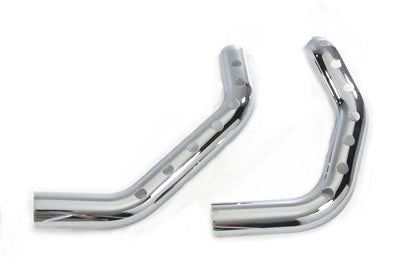 V-Twin 77223 Drag Exhaust Pipe Heat Shield Set