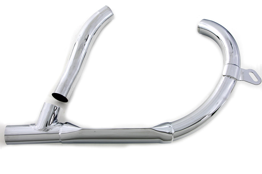 Wyatt Gatling 30-1274 Replica Exhaust Header Set, Chrome