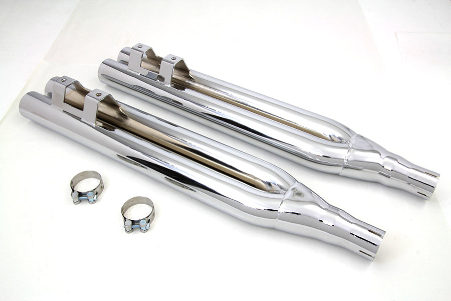 V-Twin 30-1623 Double Barrel Exhaust Extension Pipe