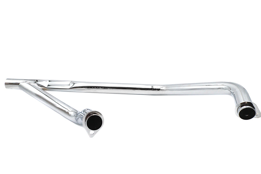 V-Twin 30-1834 2:1 FX exhaust header in polished chrome finish