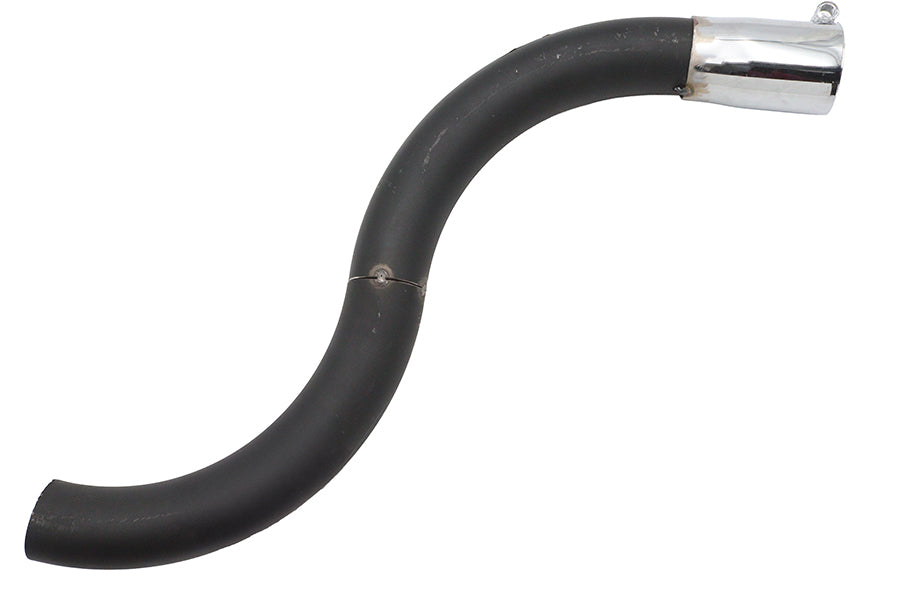 V-Twin 30-1838 chrome exhaust S-bend extension pipe‑