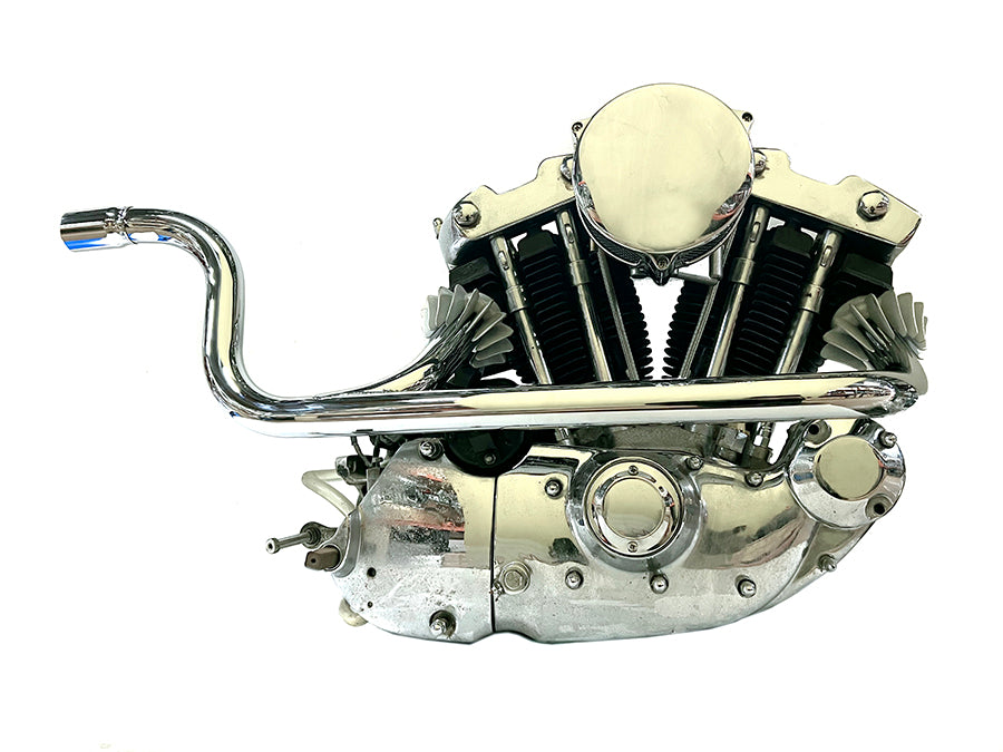 V-Twin 65454-59 Chrome XLCH Header Pipe Set