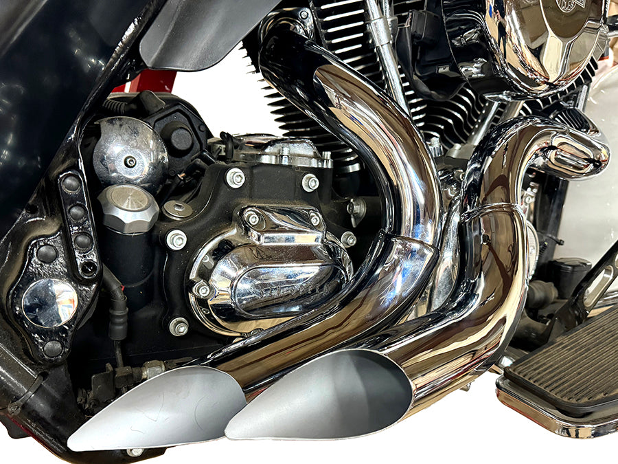 Ultima RW003C Loud Mouth Exhaust Header Set Chrome