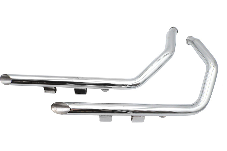 Ultima 60-218 Exhaust 2-Inch Drag Pipe Set with Slash-Cut Ends