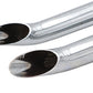 Wyatt Gatling 2475 FXST Street Fighter Drag Pipe Set, Chrome