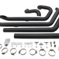 Wyatt Gatling 2476 FXST Street Fighter Drag Pipe Set, Black