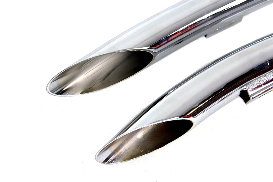 V-Twin 6477 Curved Radius Exhaust Header Set 30-3034