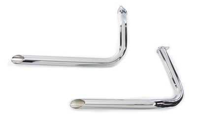 Paughco 724 Exhaust Drag Pipes Mechanical and Hydraulic Set