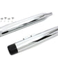 V-Twin 9988 Muffler Set with Black Hollow Point End Tips