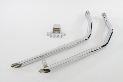 Paughco 733E40 FLT Shovelhead Exhaust Header