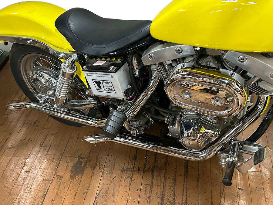 MCM 3607 FXE Goose Drag Pipe Set Chrome
