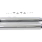 V-Twin 9079-C Muffler Set with Black Shooter Style Ends