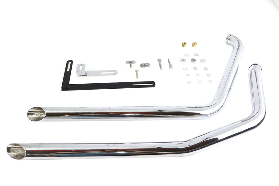 V-Twin 5500 Exhaust Drag Pipe Set