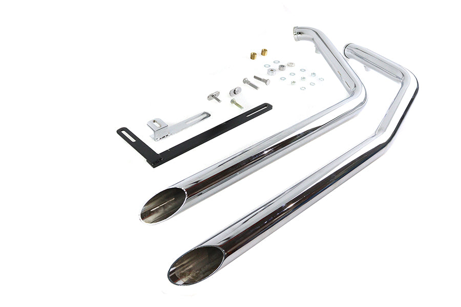V-Twin 5500 Exhaust Drag Pipe Set