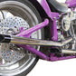 V-Twin 30-3399 Drag Pipe Set with Slash-Cut Ends and Long Black Tips