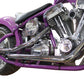 V-Twin 30-3399 Drag Pipe Set with Slash-Cut Ends and Long Black Tips