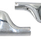 V-Twin 08-0203-2 chrome fishtail exhaust tip set for 1-3/4-inch muffler