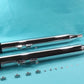 V-Twin 3084/3086 chrome muffler set for motorcycle exhaust with slash-cut end tips