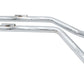 Ultima Chrome Drag Pipe Set Slash Cut Exhaust 60-208 Caldwell-style pipes