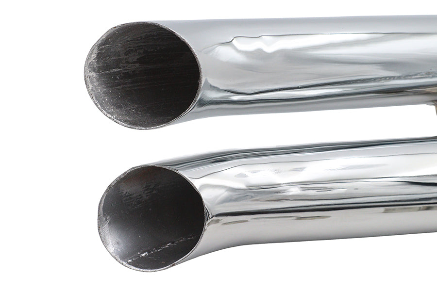 Ultima Big Growl Down N Outs chrome exhaust pipe set, model 30-6300