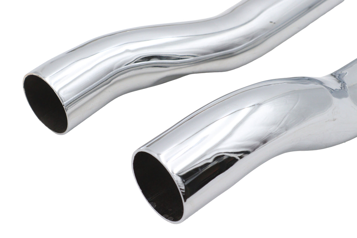 V-Twin 30-7075 Factory Sample Alphabet FX-FXE Chrome Exhaust Header Set